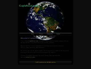 cuplafocal.com screenshot