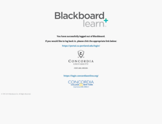 cupo.blackboard.com screenshot
