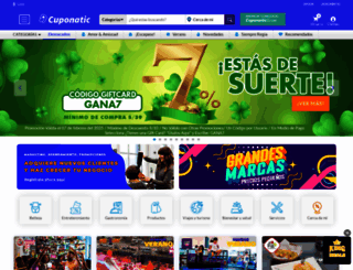 cuponatic.com.pe screenshot