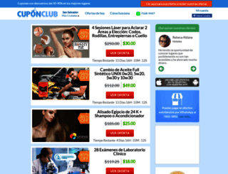 cuponclub.net screenshot