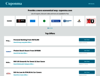 cuponma.com screenshot