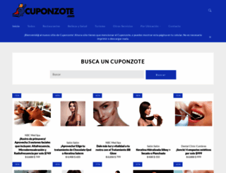 cuponzote.com screenshot