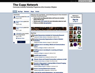 cuppcop.ning.com screenshot