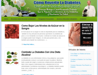 curadeladiabetes.net screenshot