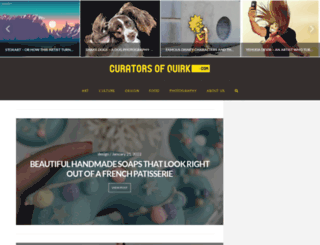 curatorsofquirk.com screenshot