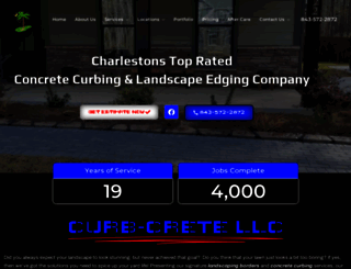 curb-crete.com screenshot