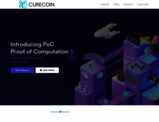 curecoin.net screenshot