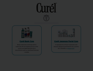 curel.com screenshot