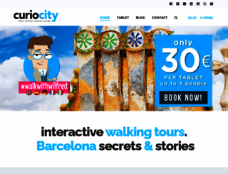 curiocity-app.com screenshot