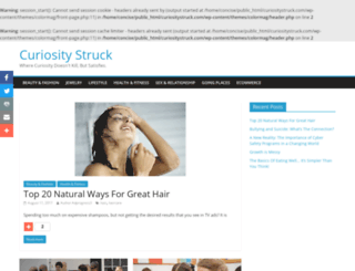 curiositystruck.com screenshot