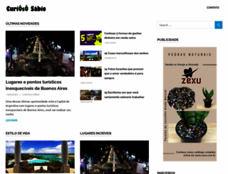 curiososabio.com.br screenshot