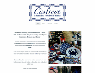 curlicuethestore.com screenshot