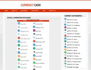 currency-cash.com screenshot