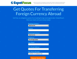 currency.expatfocus.com screenshot