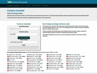 currencyconverter.nm-devises.com screenshot