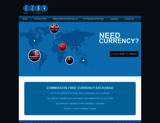 currencyexchange.ie screenshot