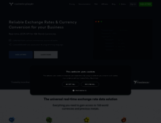 currencylayer.com screenshot