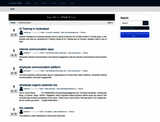 current-web.bookmarkingtree.site screenshot
