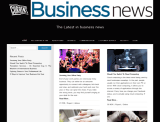 currentbusinessnews.net screenshot