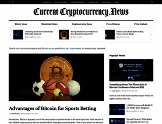 currentcryptocurrency.news screenshot