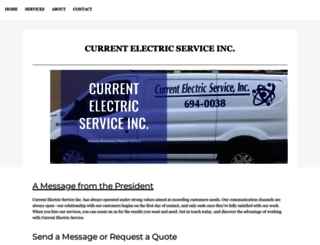 currentelectricserviceinc.com screenshot