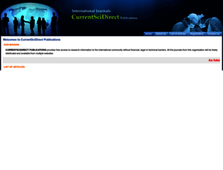 currentscidirect.com screenshot