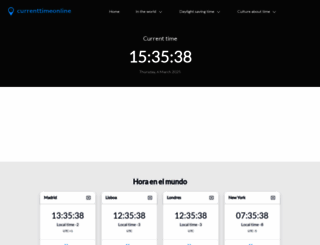 currenttimeonline.com screenshot
