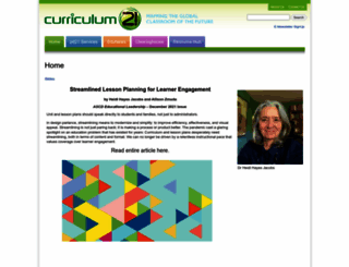 curriculum21.com screenshot