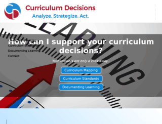 curriculummapping101.com screenshot