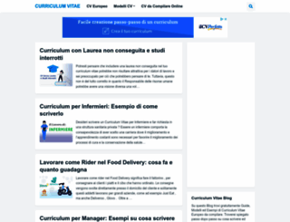 curriculumvitaeeuropeo.org screenshot