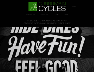 currumbincycles.com.au screenshot