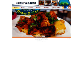 curryandkababca.com screenshot