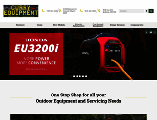 curryequipment.com screenshot