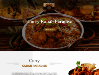 currykababparadise.com screenshot