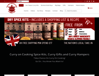 curryoncooking.com screenshot