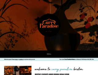 curryparadiserestaurant.co.uk screenshot