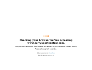 curryspestcontrol.com screenshot