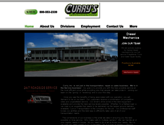 currystransportation.com screenshot