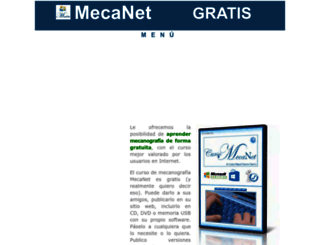 cursomecanet.com screenshot