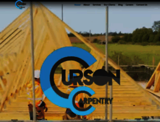 cursoncarpentry.co.uk screenshot