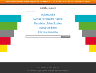cursos.epistele.com screenshot