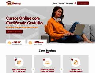 cursosavante.com.br screenshot