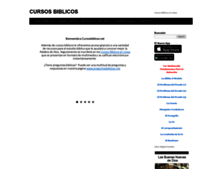 cursosbiblicos.net screenshot