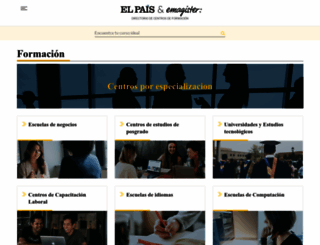 cursoselpais.mx screenshot