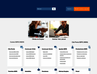 cursosinemweb.es screenshot