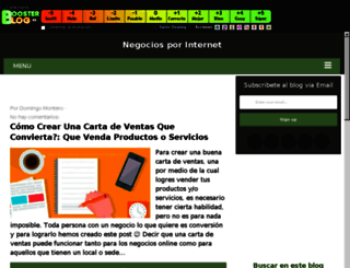cursosnegociosinternet.boosterblog.es screenshot