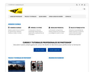 cursosphotoshopbarcelona.com screenshot