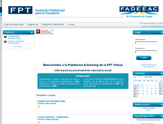 cursosvirtuales.fpt.org.ar screenshot