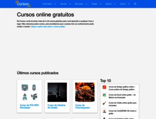 cursou.com.br screenshot
