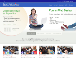 cursuri-web-design.ro screenshot